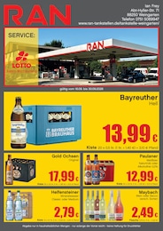 RAN Prospekt für Ravensburg mit 2 Seiten RAN Prospekt für Ravensburg: "RAN", 2 Seiten, 16.09.2026 - 30.09.2026