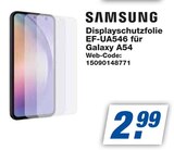 Displayschutzfolie EF-UA546 für Galaxy A54 im Angebot bei expert in Singen Displayschutzfolie EF-UA546 für Galaxy A54 Angebote von Samsung bei expert Singen für 2,99 €