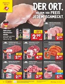 Hackfleisch im Netto Marken-Discount Prospekt "Aktuelle Angebote" mit 54 Seiten (Pforzheim)