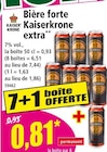 Bière forte Kaiserkrone extra à Norma dans Scheibenhard Bière forte Kaiserkrone extra à Norma dans Scheibenhard