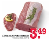 Zarte Kalbsrückensteaks Angebote bei E center Weinheim für 3,49 €