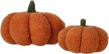 Dekokissen-Set Kürbis Bouclé bei Lidl im Prospekt "" für 9,99 €