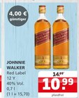 Red Label Angebote von JOHNNIE WALKER bei Getränke Quelle Weydringer Halberstadt für 10,99 €