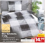 Biber Bettwäsche, 2-teilig Angebote von DEKOR bei Netto Marken-Discount Leinfelden-Echterdingen für 14,99 €