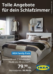 IKEA Prospekt für Gelsenkirchen mit 1 Seite IKEA Prospekt für Gelsenkirchen: "Tolle Angebote für dein Schlafzimmer", 1 Seite, 04.07.2022 - 11.07.2022