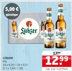 Aktuelle Lübzer Angebote bei Getränke Quelle Weydringer in Paderborn Aktuelles Pils Angebot bei Getränke Quelle Weydringer in Paderborn ab 12,99 €