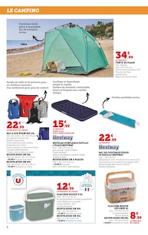 Promo Meubles camping dans le catalogue Super U du moment à la page 6