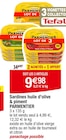 Sardines huile d'olive & piment - PARMENTIER en promo chez Cora Argenteuil à 9,98 €