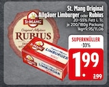 Allgäuer Limburger von Si-Mang im aktuellen EDEKA Prospekt für 1,99 €