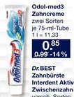 Aktuelles Zahncreme Angebot bei V-Markt in Regensburg ab 0,85 €
