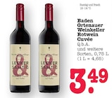 Rotwein Cuvée im Angebot bei E center in Mannheim Rotwein Cuvée Angebote von Baden Ortenauer Weinkeller bei E center Mannheim für 3,49 €