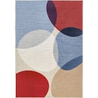 VINTAGE-TEPPICH 160/230 cm CORTEA NAYRA, waschbar Creme, Dunkelrot, Blaugrau von Lindorug im aktuellen XXXLutz Möbelhäuser Prospekt