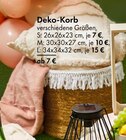 Aktuelles Deko-Korb Angebot bei TEDi in Trier ab 7,00 €