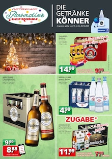 Warsteiner im aktuellen Getränke Paradies Prospekt (Hamm) Warsteiner im Getränke Paradies Prospekt "DIE GETRÄNKEKÖNNER" mit 4 Seiten (Hamm)