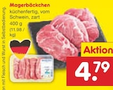 Magerbäckchen bei Netto Marken-Discount im Wittstock Prospekt für 4,79 €