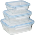 Aktuelles Glas Frischhaltedosen Angebot bei REWE in Braunschweig ab 7,99 €