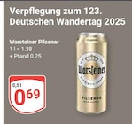 Pilsener Angebote von Warsteiner bei GLOBUS Kaiserslautern für 0,69 €