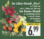 3er Lilien-Strauß 'Pico' oder 5er Rosen-Strauß von  im aktuellen EDEKA Prospekt für 6,99 €