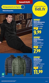 Promos Manteau Homme dans le catalogue "Économies XXL" de Lidl à la page 53