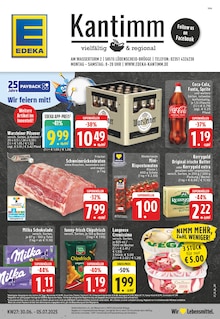 EDEKA Prospekt der Woche "Aktuelle Angebote" Seite 1, 30.06.2025 bis 05.07.2025 für Lüdenscheid Aktueller EDEKA Prospekt "Aktuelle Angebote" Seite 1 von 24 Seiten für Lüdenscheid