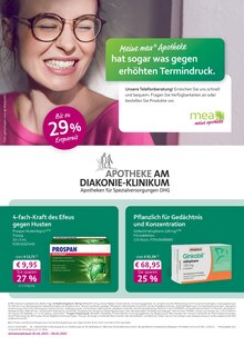 mea - meine apotheke Prospekt Unsere Februar-Angebote mit 4 Seiten