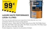 Promo Lasure haute performance lx530+ 5 litres à 99,00 € dans le catalogue Tout Faire à Champlitte