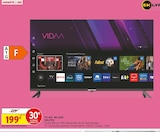 Tv 43" 4k uhd - EKLYPS en promo chez Intermarché Versailles à 199,00 €