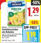 nah und gut - Schnittkäsescheiben oder Reibekäse Angebot im Prospekt Schnittkäsescheiben oder Reibekäse bei nah und gut im Prospekt "" für 1,19 €