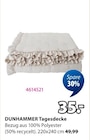 DUNHAMMER Tagesdecke für 35,00 € bei JYSK im Angebot DUNHAMMER Tagesdecke im aktuellen JYSK Prospekt