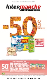 Catalogue Supermarchés Intermarché Super en cours à Viriat et alentours, "-50% DE REMISE IMMÉDIATE SUR LE 2ÈME", 40 pages, 13/11/2025 - 23/11/2025