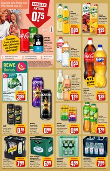 Cola im REWE Prospekt "Dein Markt" mit 32 Seiten (Regensburg)