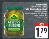 Aktuelles Gurken oder Dänischer Gurken Salat Angebot bei EDEKA in Nürnberg ab 1,79 €