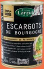 Escargots de bourgogne - LARZUL - Intermarché Super Escargots de bourgogne - LARZUL à 9,38 € dans le catalogue Intermarché Super