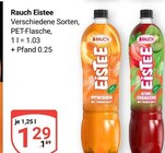 Eistee Pfirsich im Angebot bei GLOBUS in Neustadt Eistee Pfirsich Angebote von Rauch bei GLOBUS Neustadt für 1,29 €