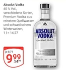 Absolut im Angebot bei GLOBUS in Willich Absolut Angebote bei GLOBUS Willich für 9,99 €