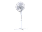 Promo Ventilateur sur pied blanc 45W- H. 75,2 x l. 66,9 cm à 24,90 € dans le catalogue Brico Dépôt à Plouër-sur-Rance