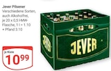 Aktuelle Jever Angebote bei GLOBUS in Krefeld Aktuelles Pilsener Angebot bei GLOBUS in Krefeld ab 10,99 €