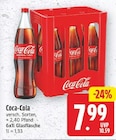 Coca-Cola für 7,99 € bei E center im Angebot Coca-Cola im aktuellen E center Prospekt
