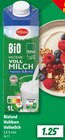 Bioland Haltbare Vollmilch im Angebot bei Lidl in Dormagen Bioland Haltbare Vollmilch Angebote von Milbona bei Lidl Dormagen für 1,25 €