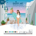 Peinture aux numéros - Retour de plage - ENJOY ART en promo chez Intermarché Hyper Saint-Maur-des-Fossés à 9,90 €