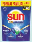Caps 4 en 1 Pro Expert Standard Format Familial x49 - SUN en promo chez Intermarché Super Caps 4 en 1 Pro Expert Standard Format Familial x49 - SUN dans le catalogue Intermarché Super