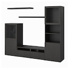 Aktuelles TV-Möbel, Kombination schwarzbraun Angebot bei IKEA in Moers ab 573,98 €