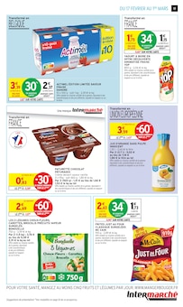Promotion Frites dans le prospectus Intermarché Super, valable du 17/02/2026 au 01/03/2026 Promo Frites dans le catalogue Intermarché Super du moment à la page 19