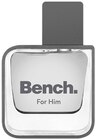 Herren-Eau De Toilette im Rossmann Prospekt For Him von Bench im aktuellen Rossmann Prospekt für 8,99 €