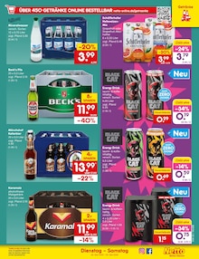 Energydrink im aktuellen Netto Marken-Discount Prospekt (Rodgau) Energydrink im Netto Marken-Discount Prospekt "Aktuelle Angebote" mit 60 Seiten (Rodgau)