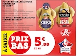 Poulet entier Label Rouge fermier IGP - du Gers / St Sever dans le catalogue U Express