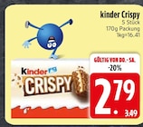 Crispy von kinder im aktuellen EDEKA Prospekt für 2,79 €