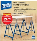 Promo Lot de 2 tréteaux télescopiques tug200 à 29,99 € dans le catalogue Screwfix à Metz