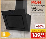 Dunstabzugshaube S7-60ABTH im Angebot bei Netto Marken-Discount in Recklinghausen Dunstabzugshaube S7-60ABTH Angebote von PKM bei Netto Marken-Discount Recklinghausen für 139,99 €