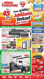 Die Möbelfundgrube Möbel & Einrichtung Prospekt der aktuellen Woche mit 22 Seiten, gültig von 30.10.2025 bis 12.11.2025, in Bitburg und Umgebung Aktueller Die Möbelfundgrube Möbel & Einrichtung Prospekt in Bitburg und Umgebung, "Unser größter Jubiläums Verkauf aller Zeiten!" mit 22 Seiten, 30.10.2025 - 12.11.2025